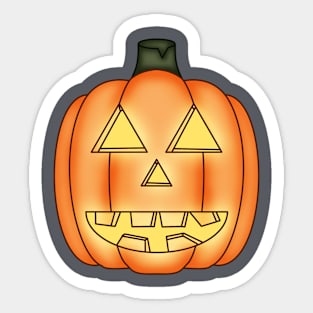 Jack-o-lantern Sticker